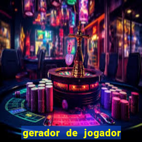 gerador de jogador de futebol